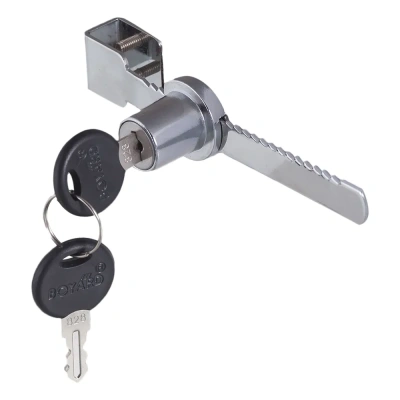 Z518CP/120 Замок витринный (крокодил) L-120 хром