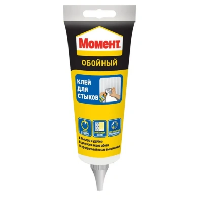 Клей д/стыков и подклейки обоев момент 120г 3040161