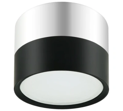 Подсветка Эра OL7 GX53 BK/CH черн/хром