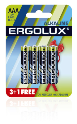 Э/п Ergolux LR03 BL-3+1