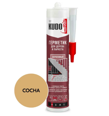 Герметик акриловый для дерева KUDO сосна 280мл