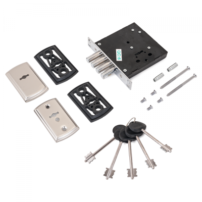 Замок врезной АЛЛЮР ЗВ1-07-С б/о/р