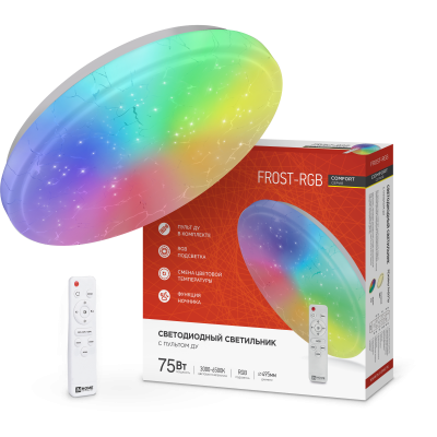Светильник IN Home FROST-RGB 75W 3000-6500R пульт