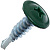 Саморез прессшайба острая 4,2*16 зеленая 200шт