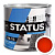 Эмаль ПФ-115 красная 1.8кг STATUS