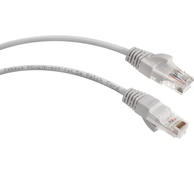 Патч-корд UTP cat5е 20м серый Джетт 108-120