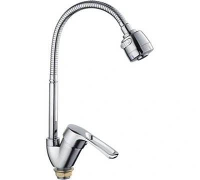 Смеситель для кухни Frap F43701-B гибкий излив