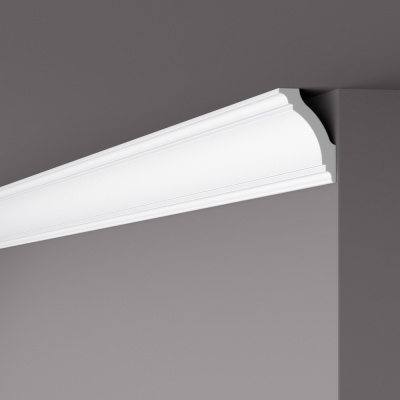 Плинтус потолочный LX-73 экструд 2м 