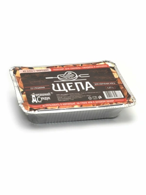 Щепа для копчения мяса со специями в лотке(бук с чабрецом) 1,27л