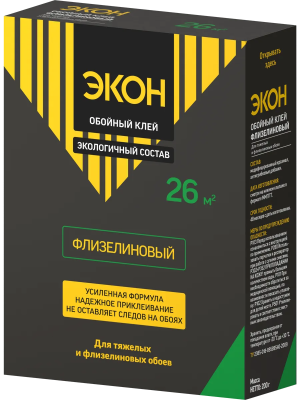 Обойный клей "ЭКОН"  Флизел. 200г 2077903