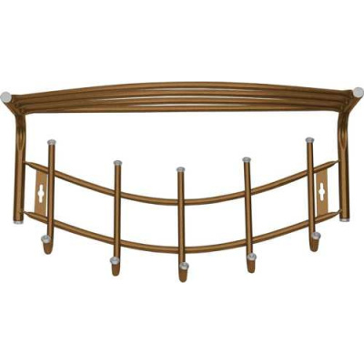 Вешалка 5 кр.ВНП4 ассорт Ника