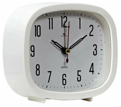 Будильник  Рубин В5-003 Классика 15см бел 54 526