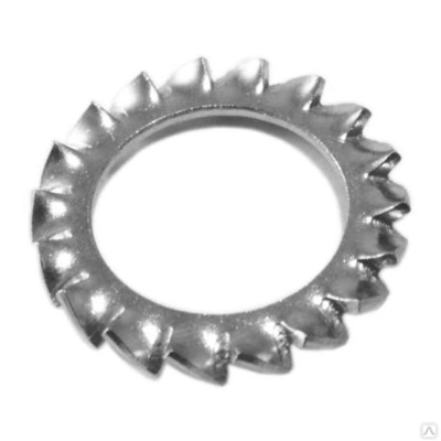 Шайба зубчатая 12мм (4шт) Стройбат