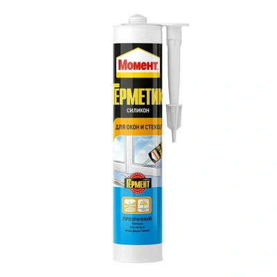 Герметик момент силик. д/окон и стёкол прозр 2002677