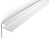 Профиль F-образный д/ПВХ кух.фартуков 3м