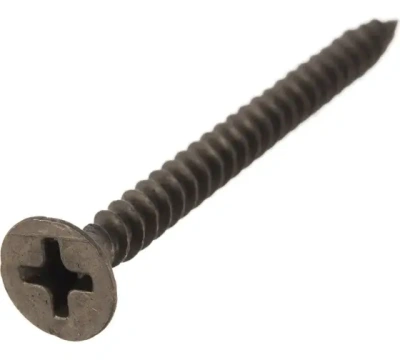 Саморез черный 3,5/45м  16 шт