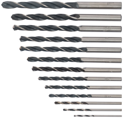 Сверла по металлу НSS набор 13шт 33863