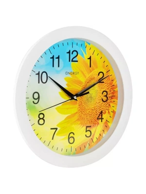 Часы настен. ЕС-97 подсолнух арт.009470