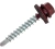 Кровельный саморез  4,8/35  кр. вино  140шт