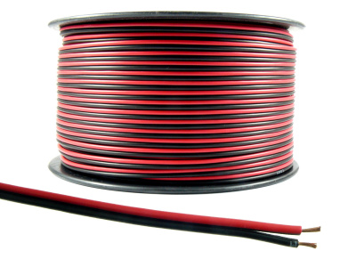 48813 Кабель акустический 2х1 красн/черн