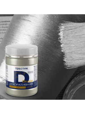 Эмаль декор.Сереб/метал. 0,23кг Престиж