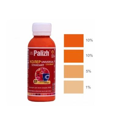 Колер Палитра №37 100мл оранжев.