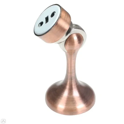 Упор дверной магнитный 102 АВ бронза Стандарт