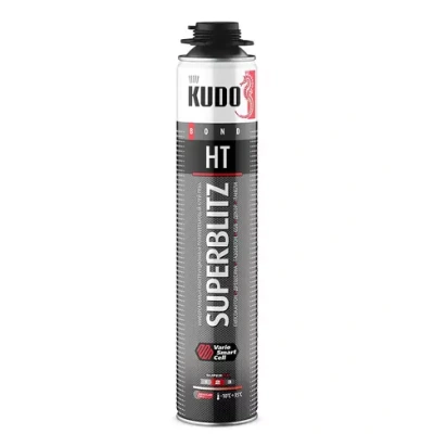 Клей пена монтажная 1000мл "SUPERBLITZ HT KUDO"