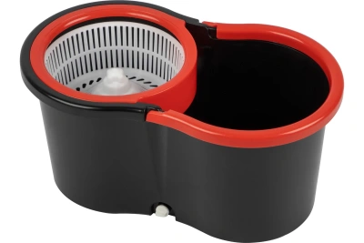 Швабра Торнадо с ведром, пласт.центрифуга, на колес. 2 насадки 107581