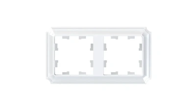 Рамка 2 пост..Atlasdesign бел.ATN100102 
