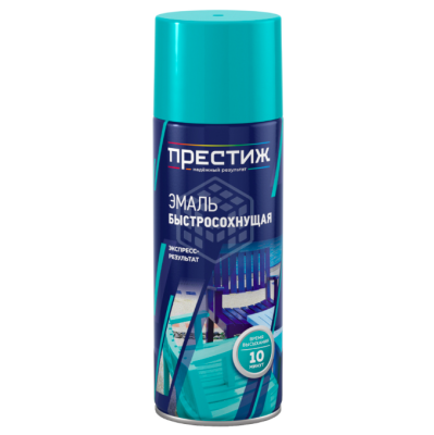 Эмаль аэроз. акриловая коричневая 425мл "Престиж" быстросох. 