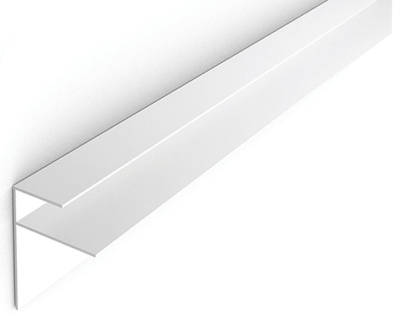 Профиль F-образный д/ПВХ кух.фартуков 3м