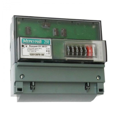 Счетчик Меркурий 231 АМ-01 3фаз. 5-60А 1тар.