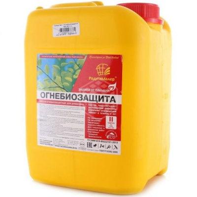 Состав Огнебиозащитный 5л "РАДУГА"