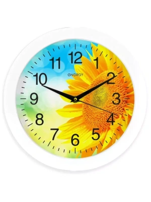 Часы настен. ЕС-97 подсолнух арт.009470