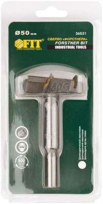 Сверло Форстнера Ф50мм с карбид.вставками 36531