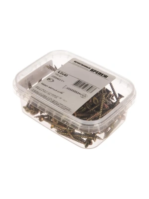 Шуруп желтый цинк 4,0х40мм 150шт