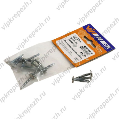 Саморез прессшайба сверло 4,2/25  12шт