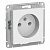 Розетка 1СП Atlasdesign мех.бел.ATN000141