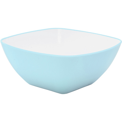 Салатник Duo light квадрат 0,7л 140*140*70мм микс с34616пб