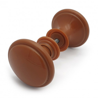 Ручка-кнопка РДП-03-3  пластик тем.дер.