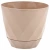 Горшок д/цветов Laurel 1,3л с поддоном бежевый Горшок д/цветов Laurel 1,3л с поддоном бежевый