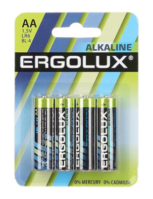 Э/п LR06 BL4 Ergolux