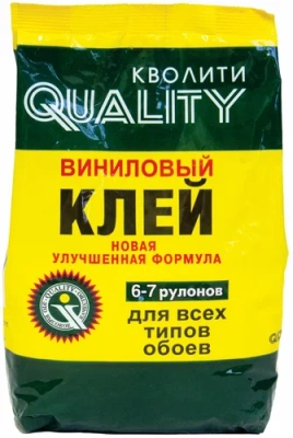 Клей обойный QUALITY  винил 200г