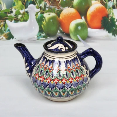 Чайник заварочн. 2000мл Синий Риштпнск.