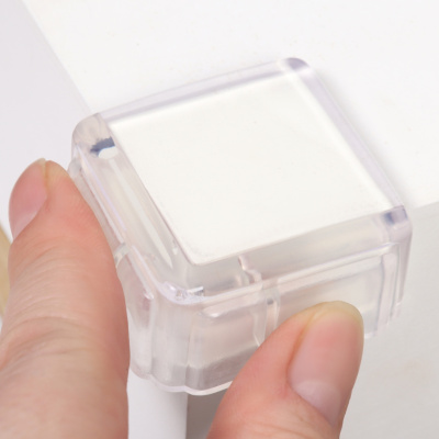 Защитные накладки на углы, квадратные, 4шт, силикон Крошка я 4600031