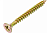 Шуруп желтый цинк 6х60мм 45шт
