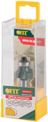 Фреза кромочная калевочная  22,2х13х55мм