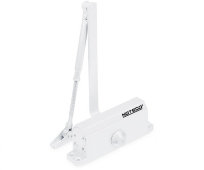 Доводчик дверной NOTEDO DS-070 белый до 70кг
