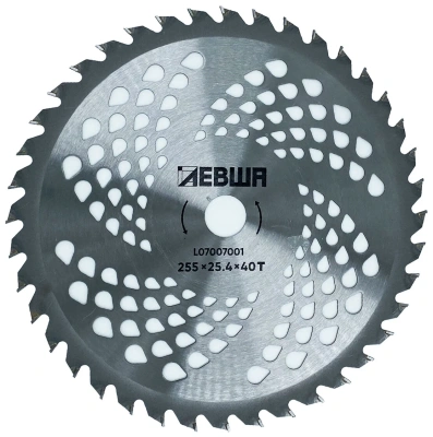 Нож д/триммера 40зубьев 255*25,4*1,2 Левша картон